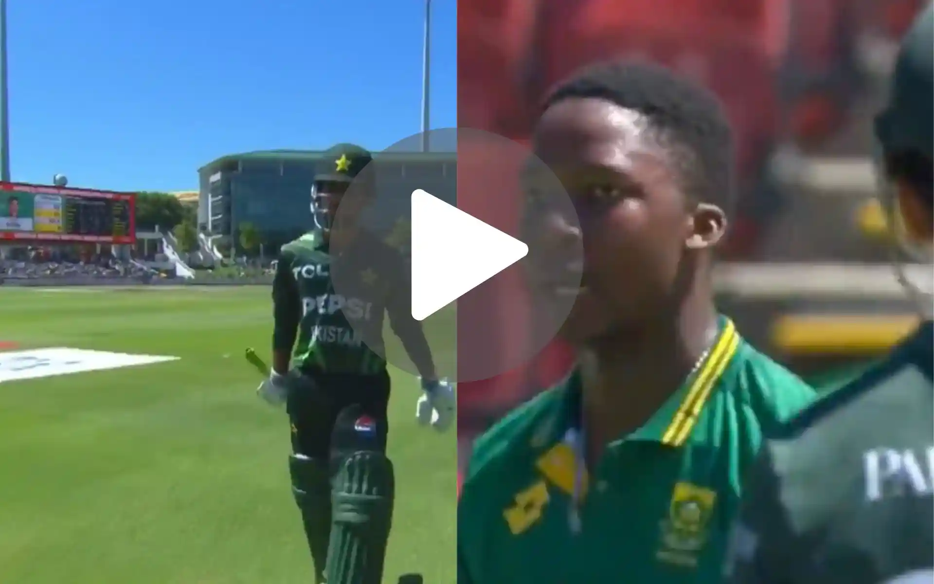 [Watch] RR Star Brings Out An Angry Roar After Dismissing Saim Ayub In 2nd ODI